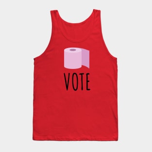 Vote toilet paper Tank Top